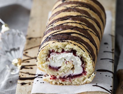 Stripy Swiss Roll