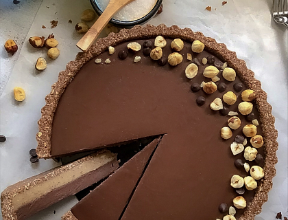 No-Bake Chocolate Tart